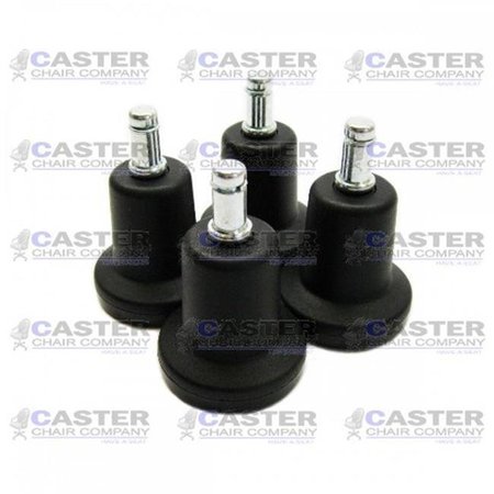 CASTER CHAIR COMPANY Caster Chair Company 2 in. Bell Shape Stationary Glide To Replace Casters - Set Of 4 CCC-BELL-GLIDE-SET-OF-4